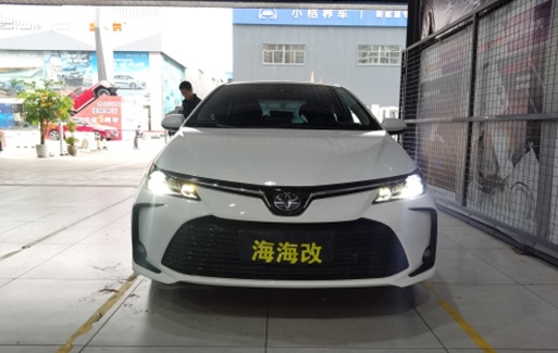 丰田卡罗拉升级led灯